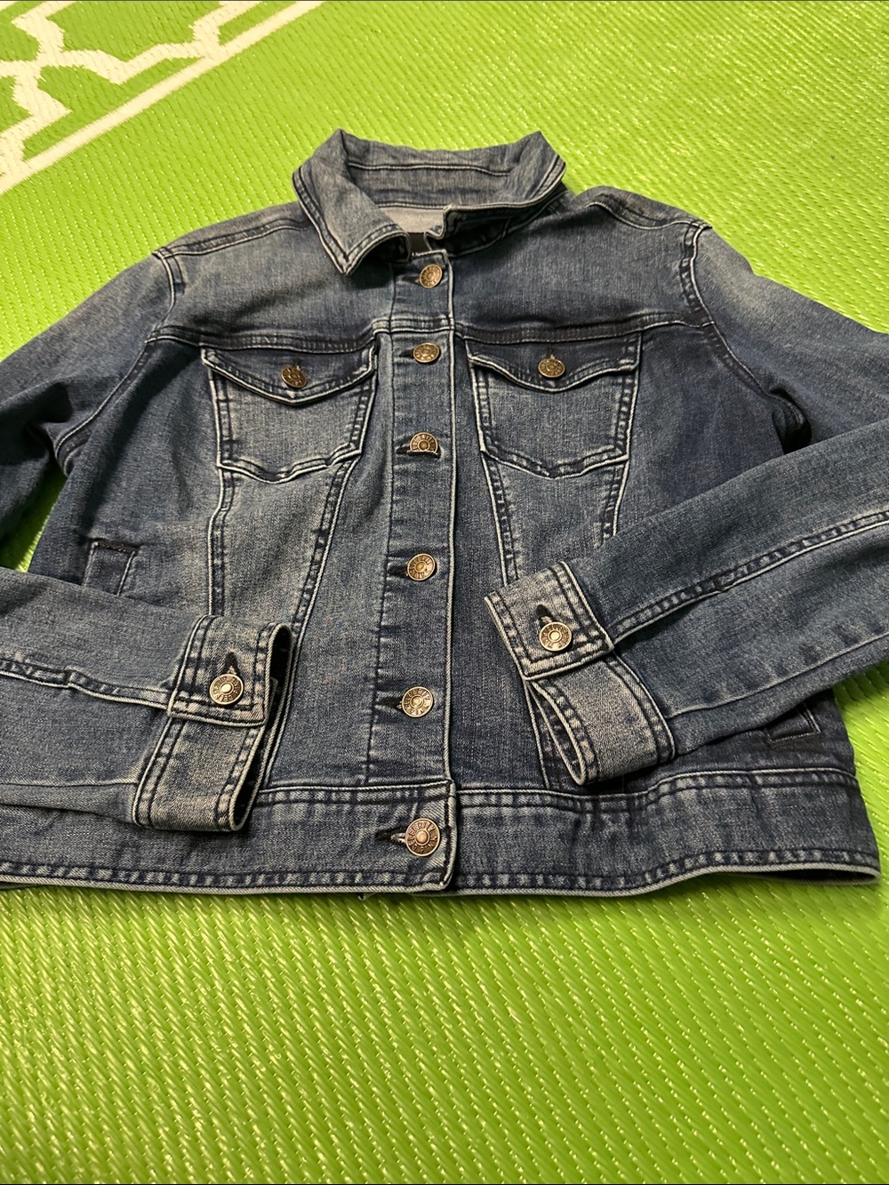 Celebrity Pink Dark Wash Girls' Denim Jacket